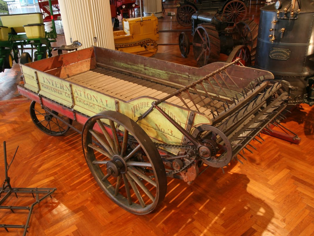 International Harvester Manure Spreader, circa 1905 International Harvester Manure Spreader, circa 1905