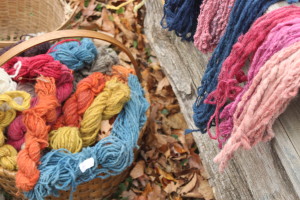 Dyeing wool at Greenfield Village