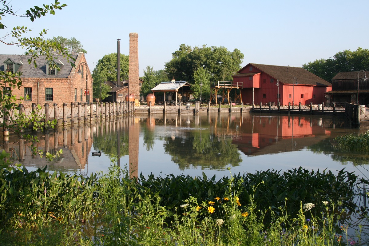 Liberty Craftworks District inside Greenfield Village