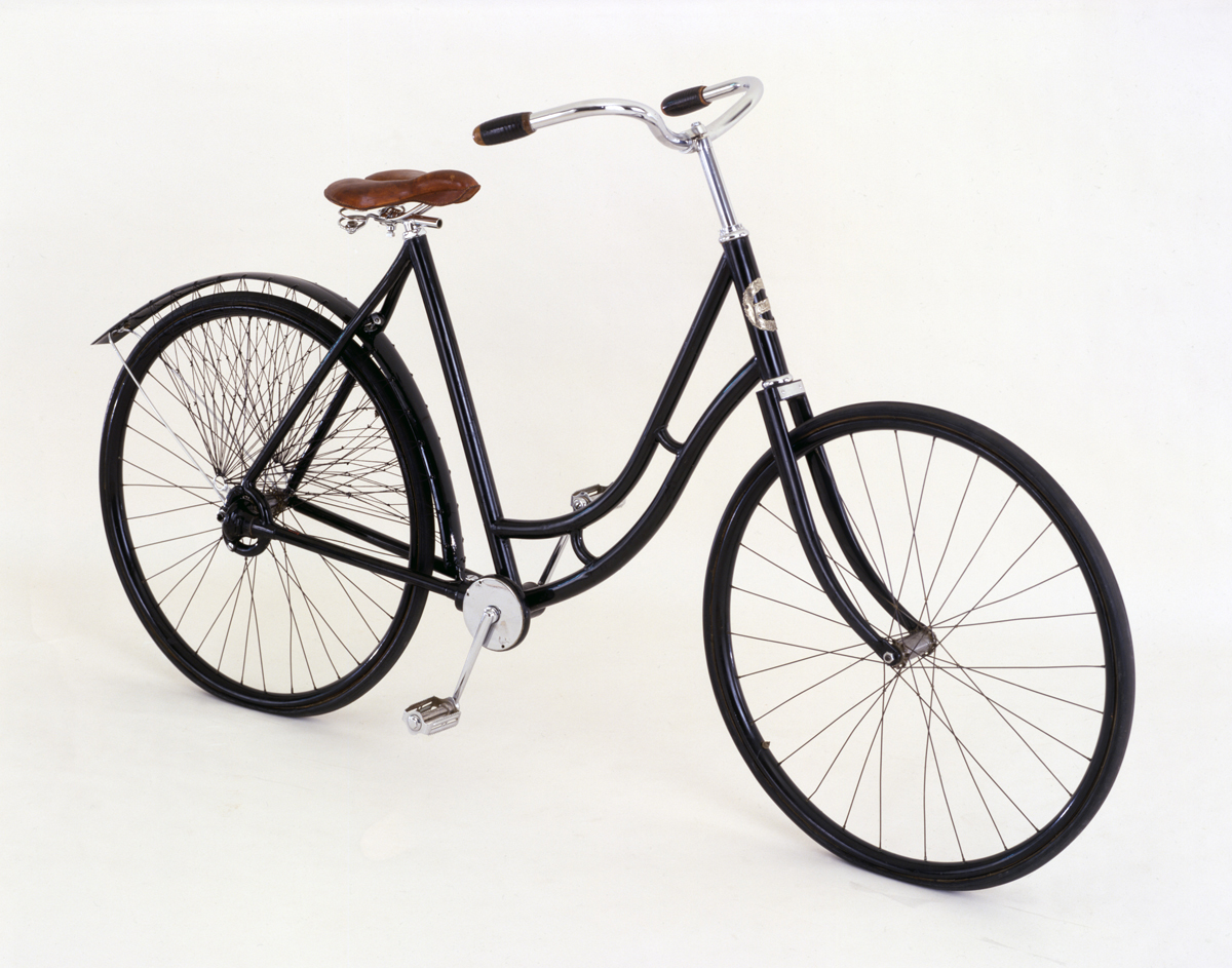 Black bicycle