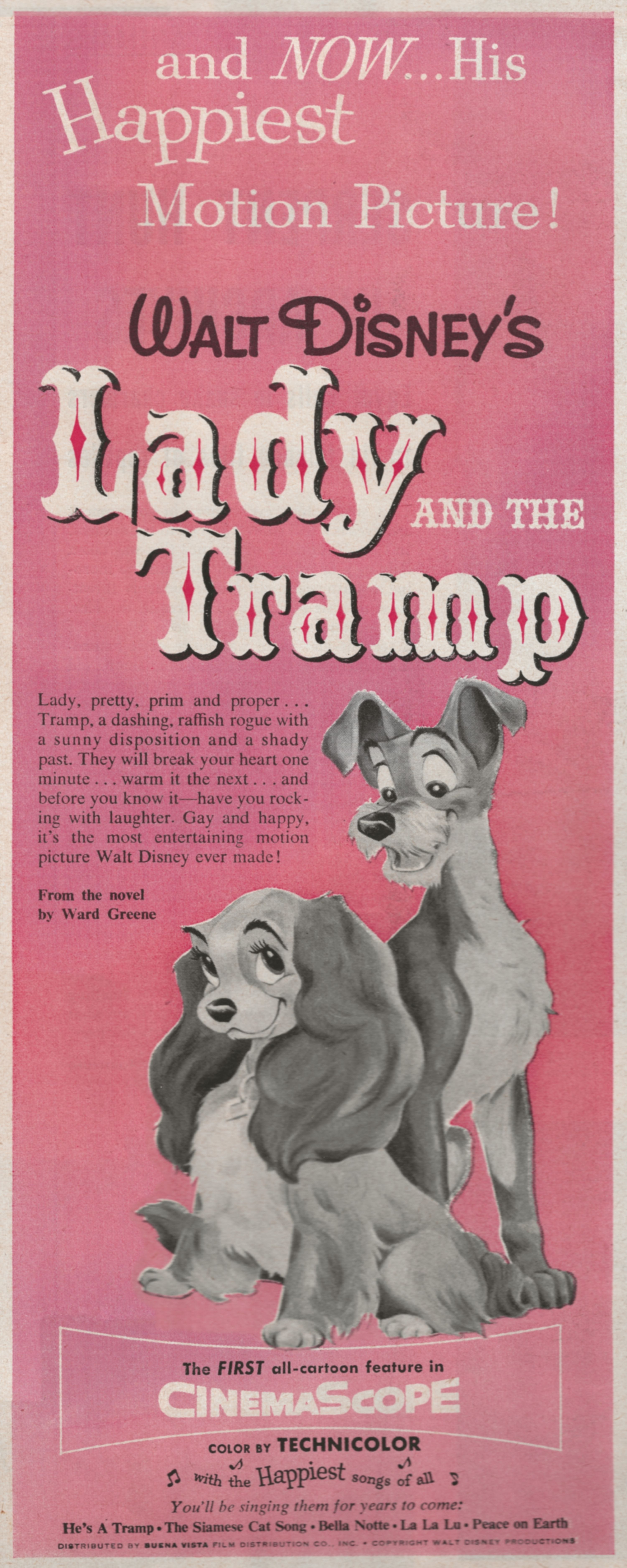 Lady and the Tramp Celebrates 65 Years