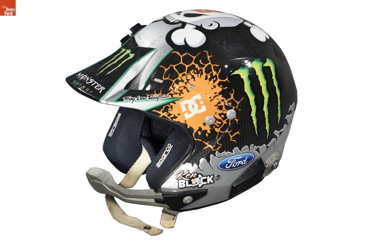 Racing Helmet Racing Helmet Worn by Ken Block in