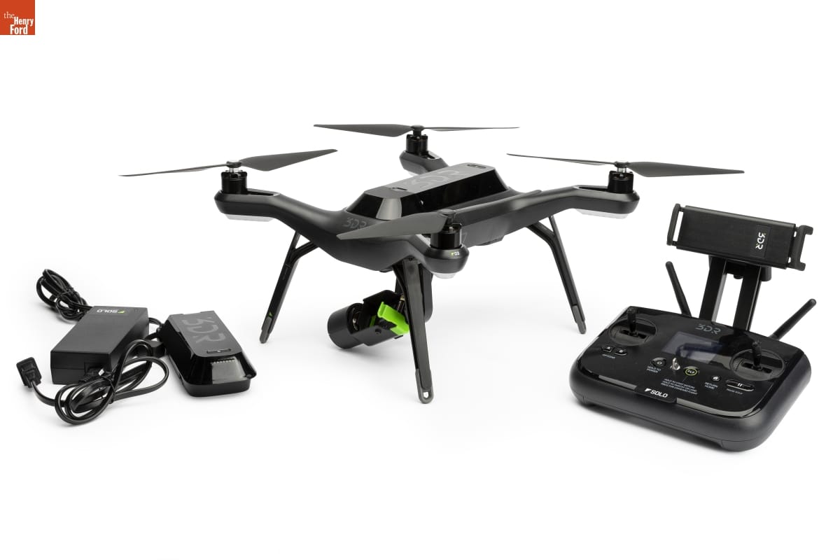 3DRobotics Solo Drone, 2015-2016. Gift of Industrial Designers Society of America