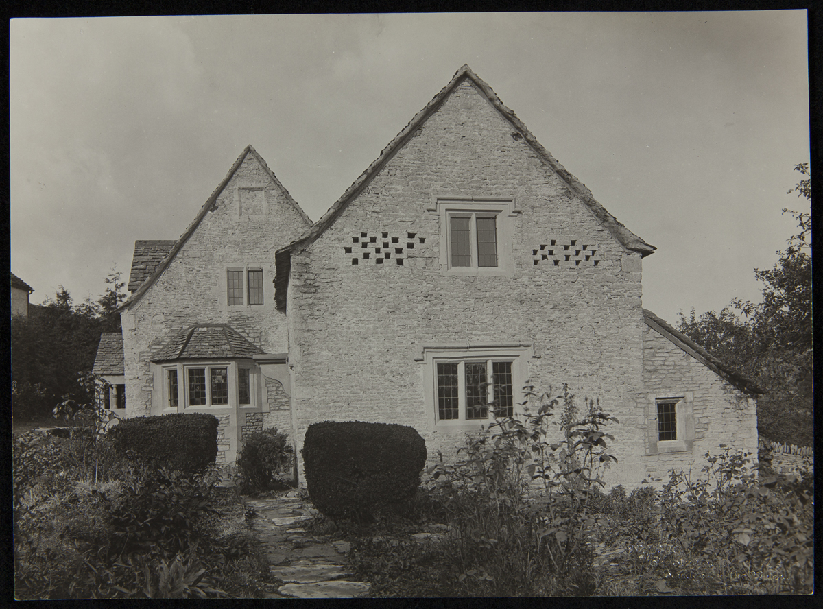 Stone house with garden