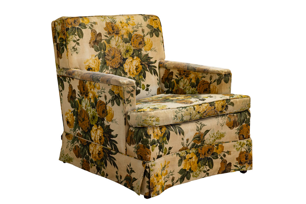 Chair in which Martin Luther King Jr. was seated during President Johnson’s televised speech.