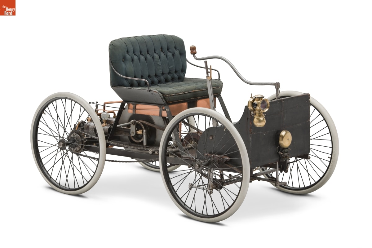 1896 Ford Quadricycle Runabout, First Car Built by Henry Ford 1896 Ford Quadricycle Runabout, First Car Built by Henry Ford